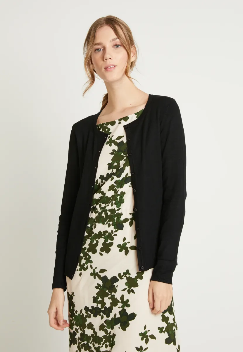 IHMAFA - Strickjacke - black