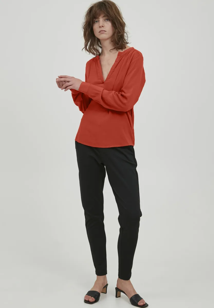 IHMAIN LS2 - Bluse - pureed pumpkin