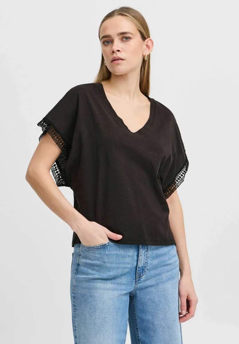 IHOLYA - T-Shirt print - black