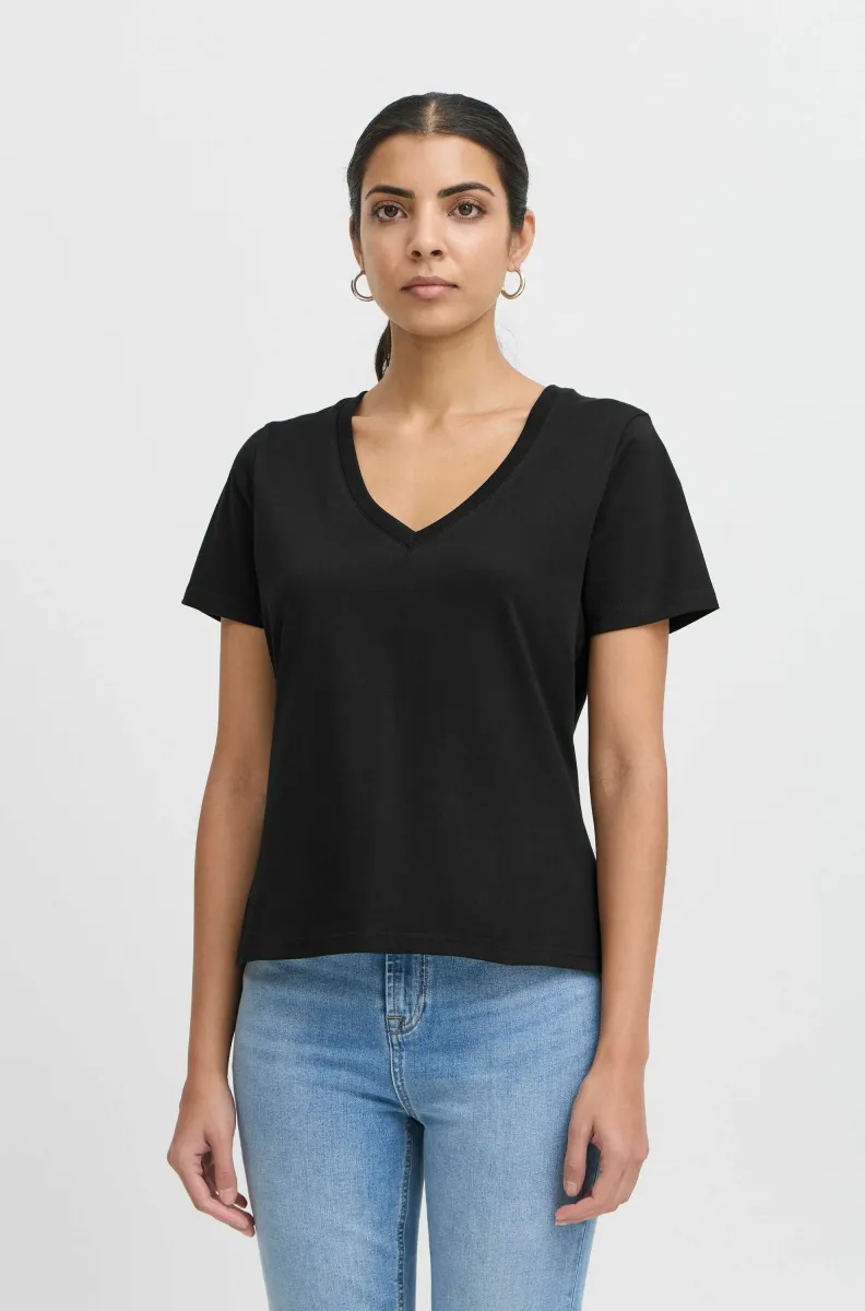 IHPALMER - T-Shirt basic - black