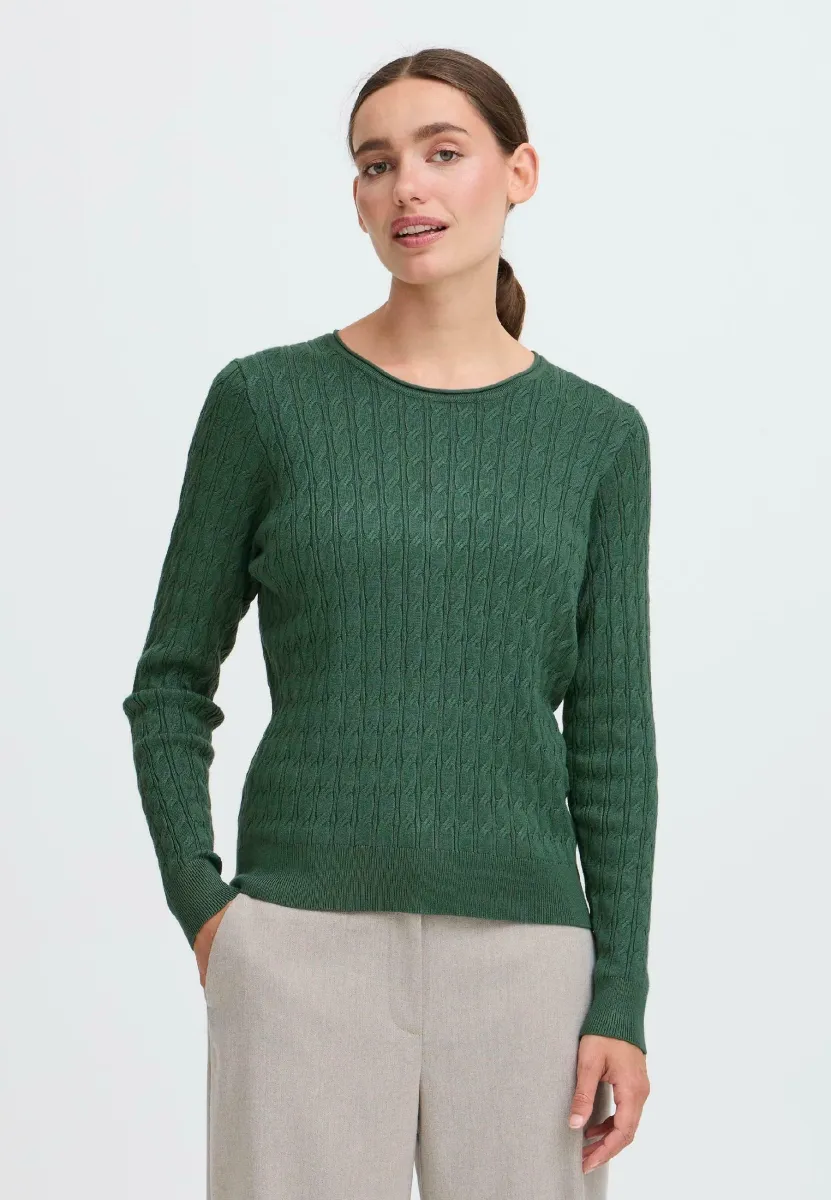 IHSISSE - Strickpullover - pineneedle