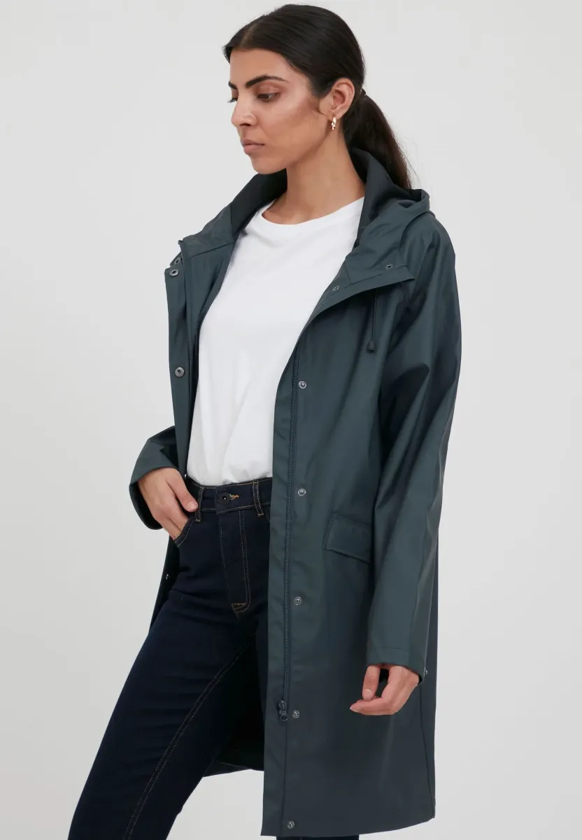IHTazi - Regenjacke / wasserabweisende Jacke - total eclipse