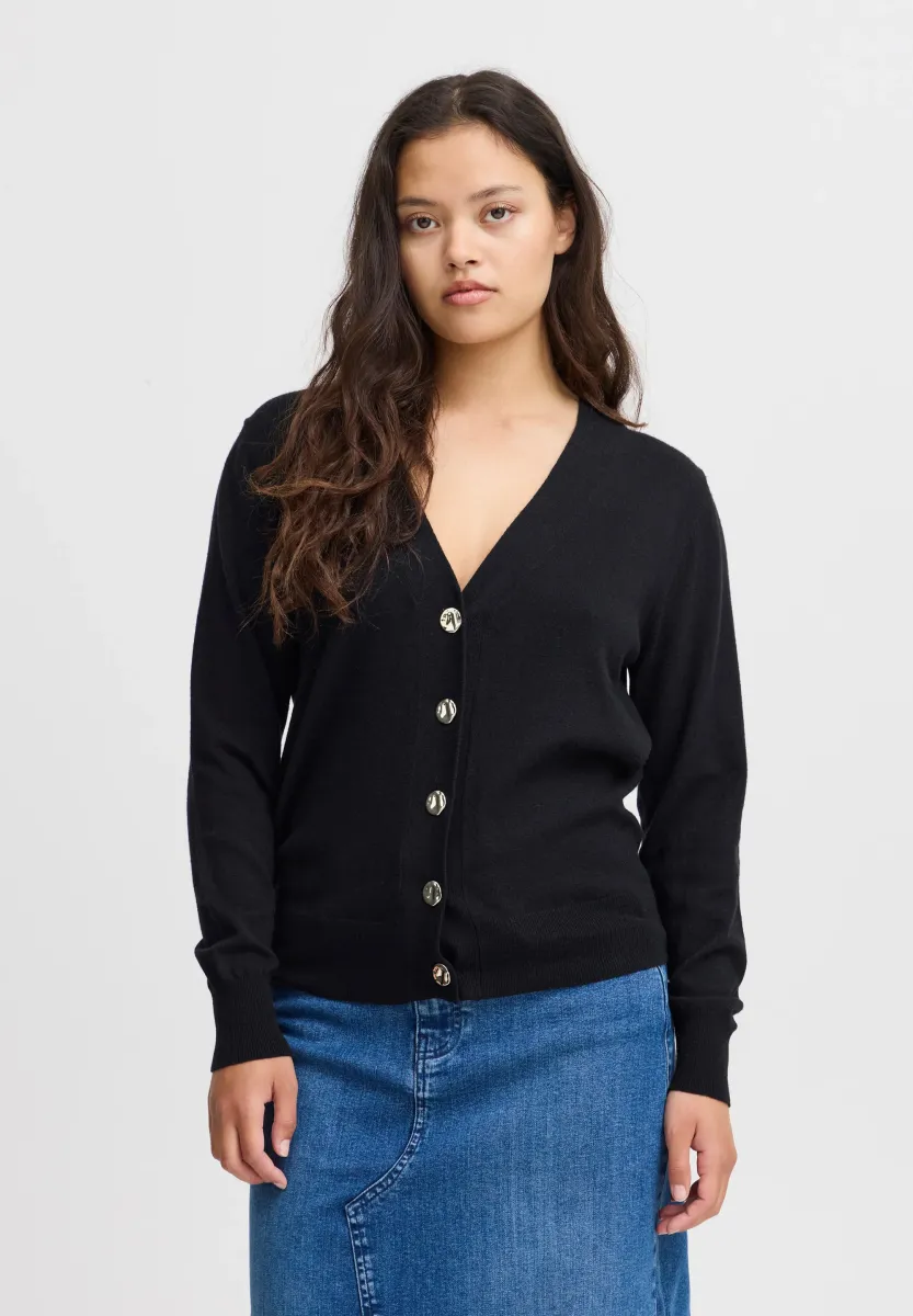 IHTrilla - Strickjacke - black