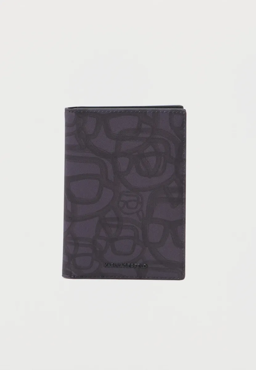 IKON PASSPORT HOLDER - Geldbörse - black