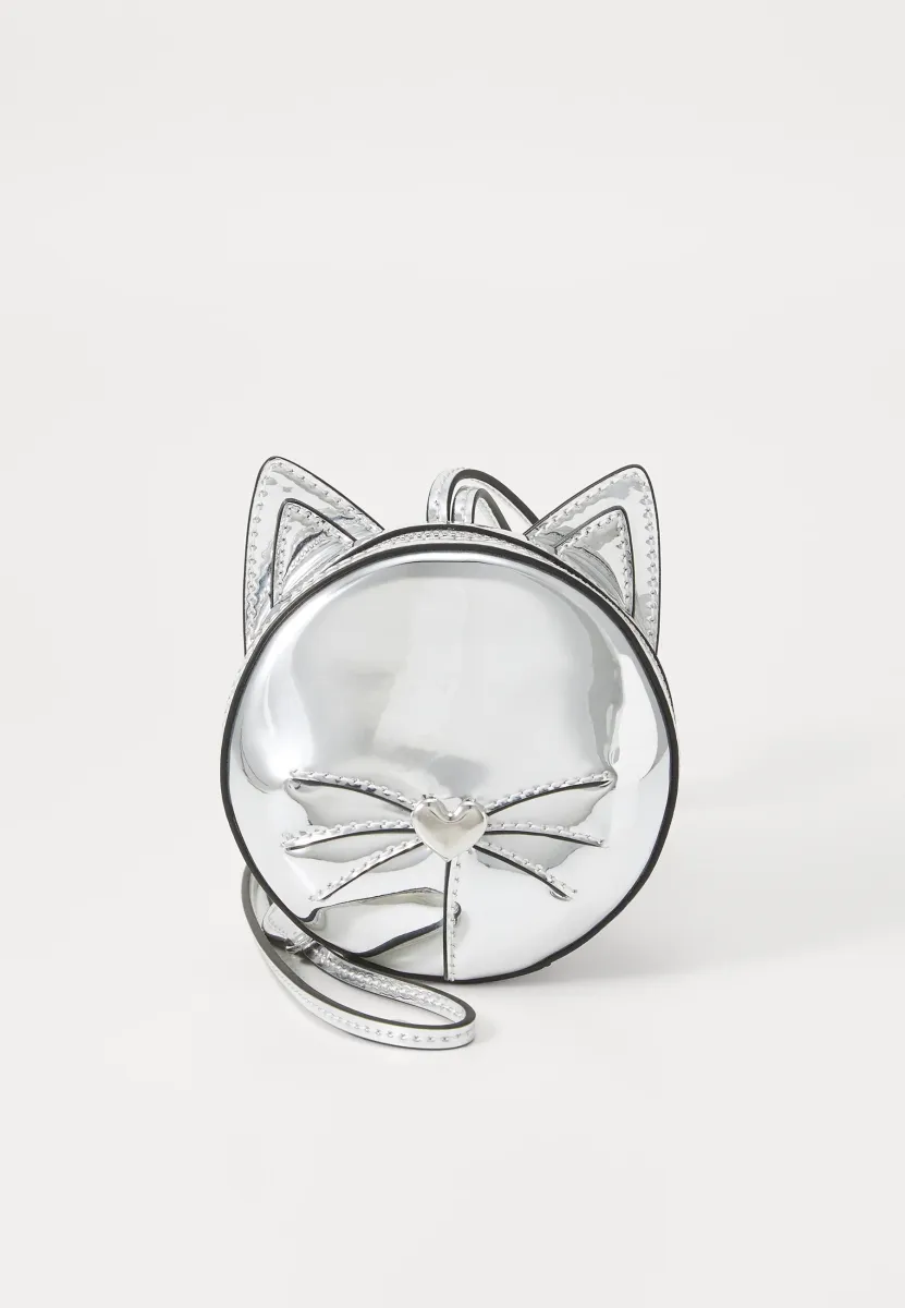 IKON POUCH - Umhängetasche - silver-coloured