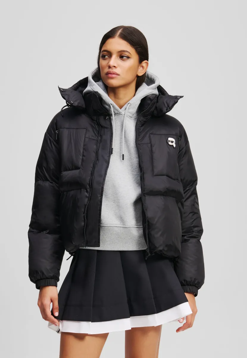IKON PUFFER - Winterjacke - black