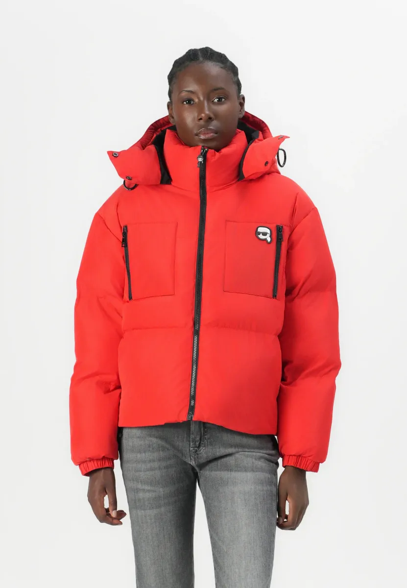 IKON PUFFER - Winterjacke - scarlet sage