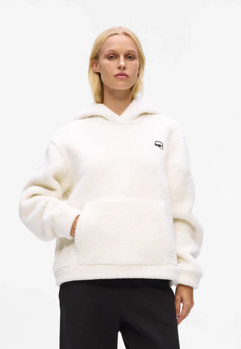 IKON TEDDY - Fleecepullover - cannoli cream