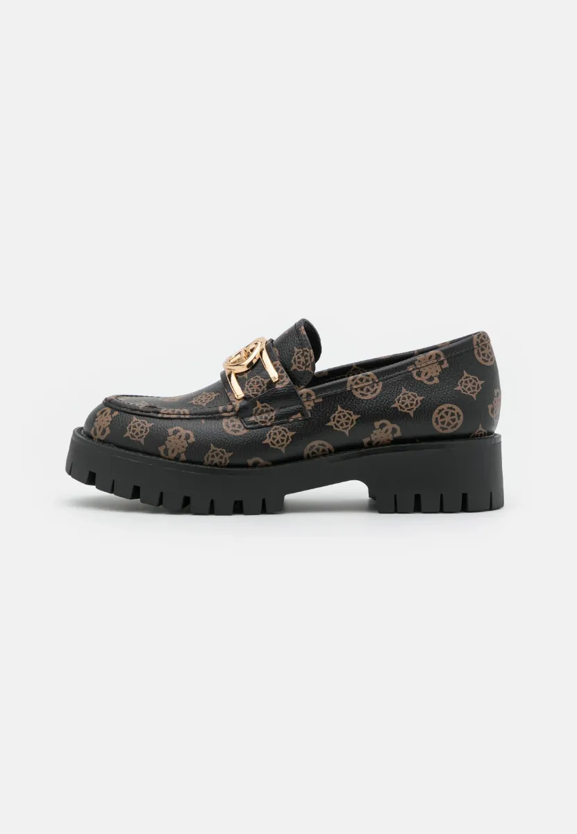 ILARY - Slipper - brown ocra