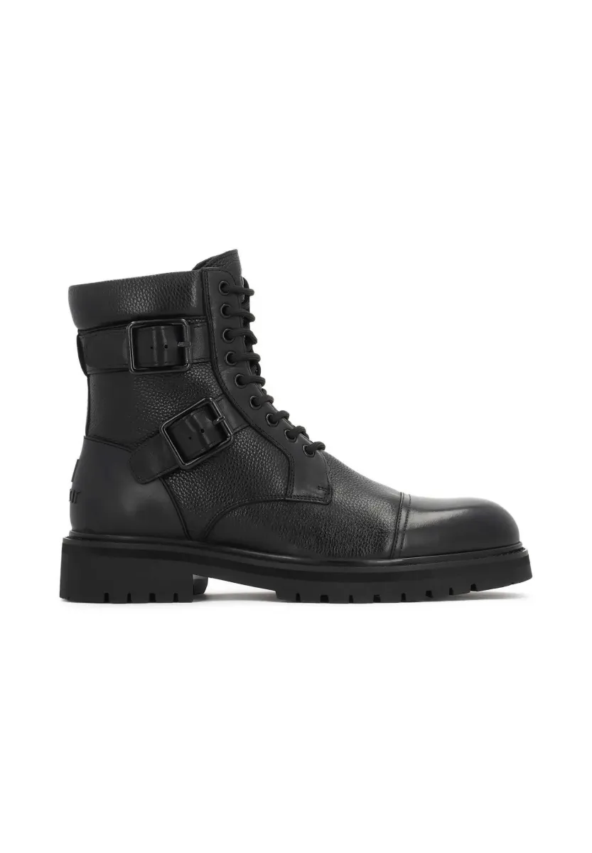 ILLTES - Cowboy-/Bikerstiefelette - black