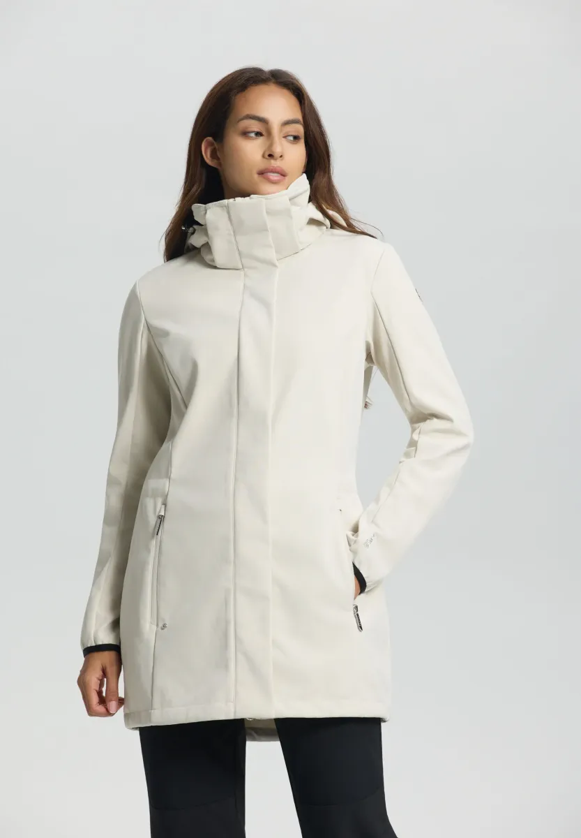 ILONIEMI - Parka - puder