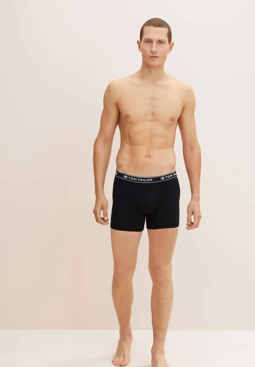 IM DREIERPACK MIT WEBBUND - Boxer Briefs - black/black/black