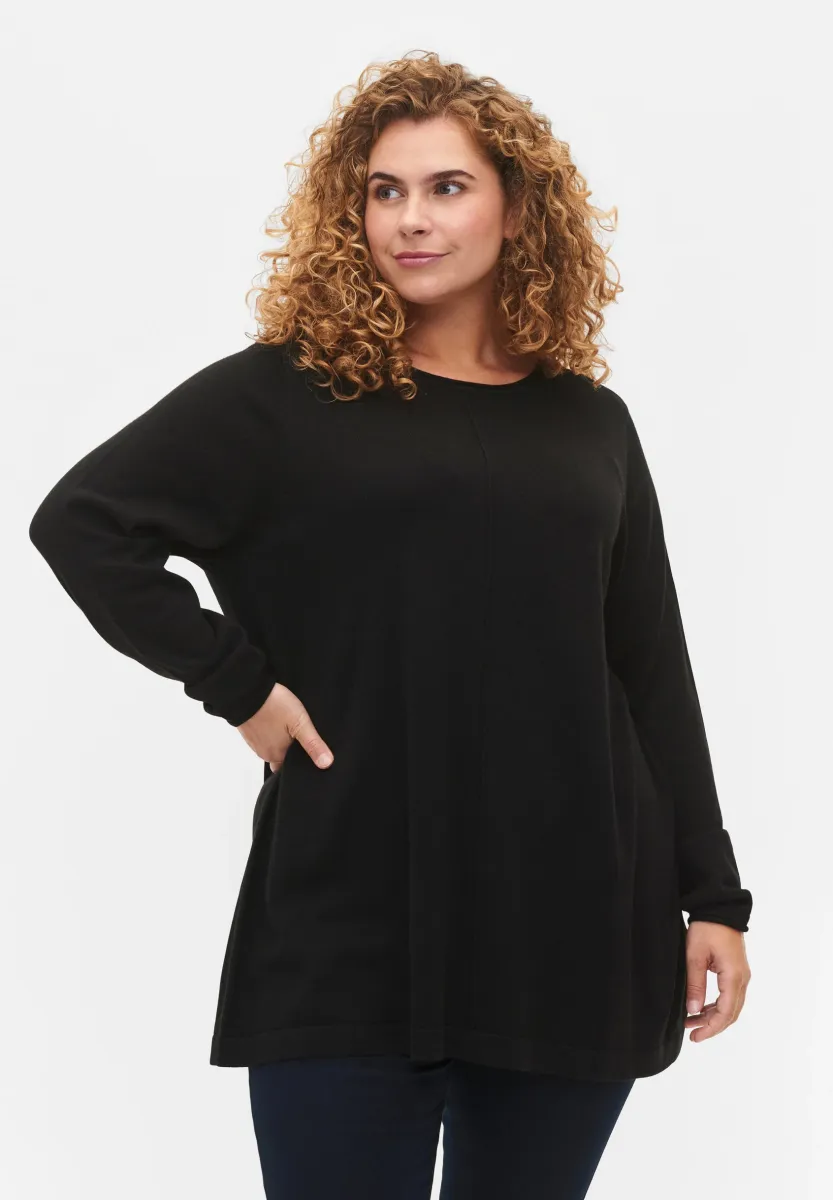 IN BLEND - Strickpullover - black