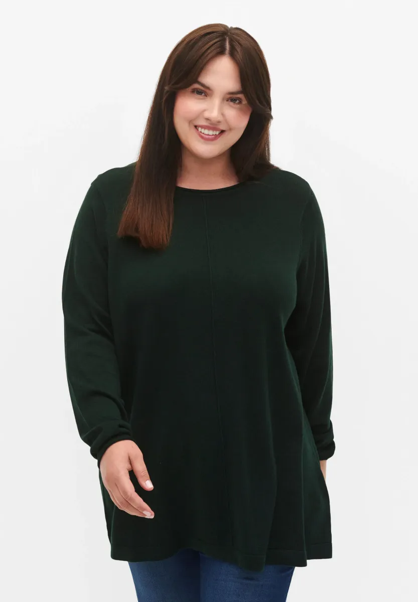 IN BLEND - Strickpullover - scarab
