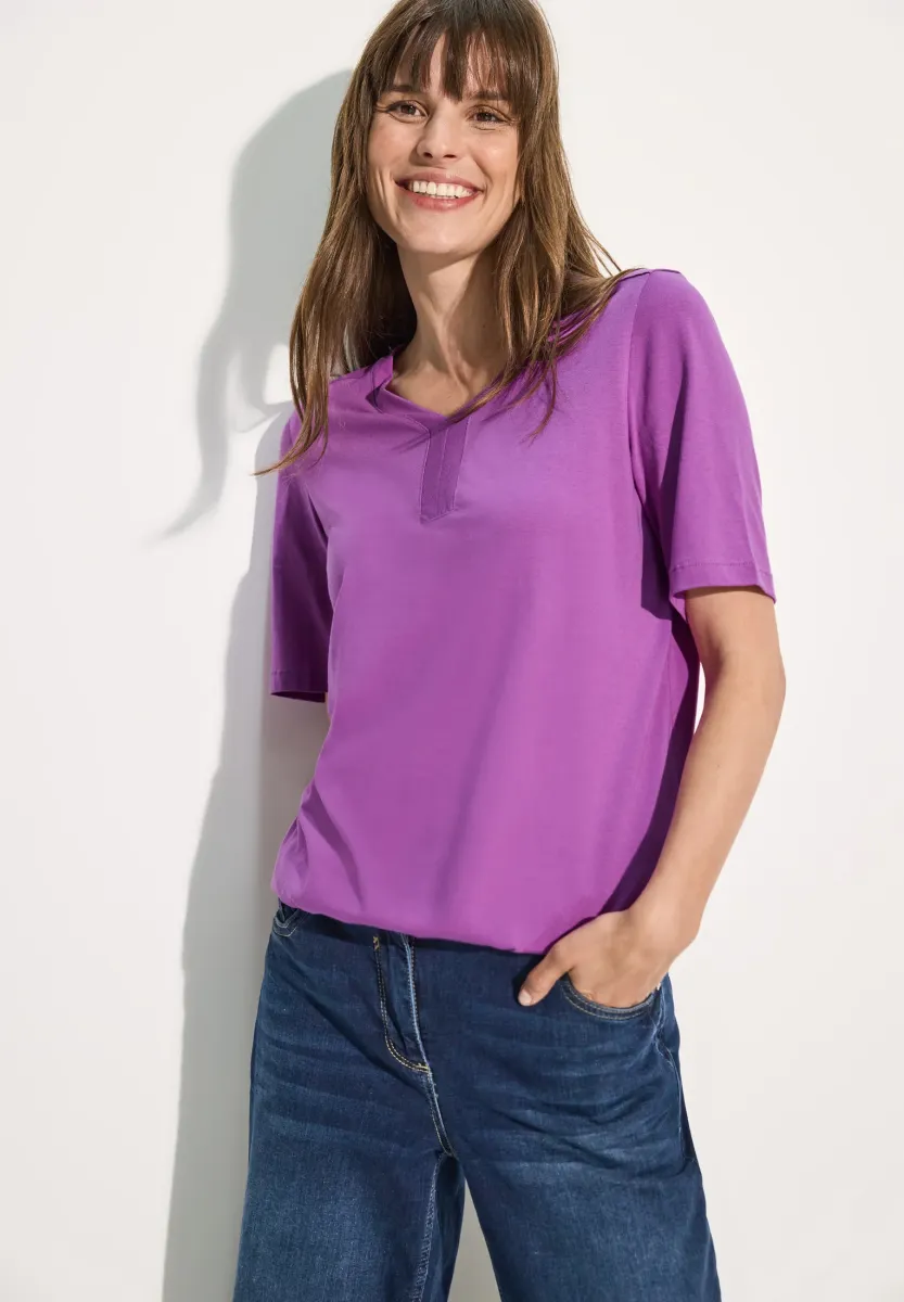 IN UNIFARBE - T-Shirt basic - lila