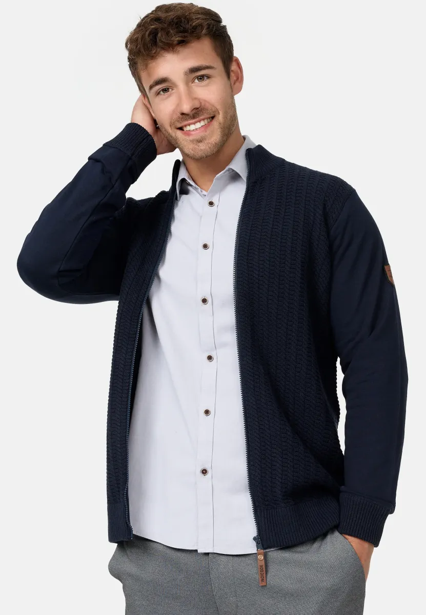INCASON - Strickjacke - navy