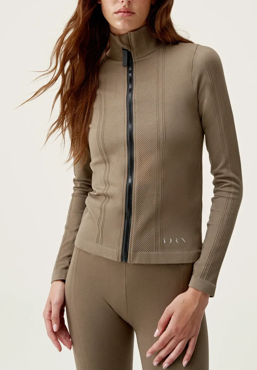 INDIA - Trainingsjacke - walnut