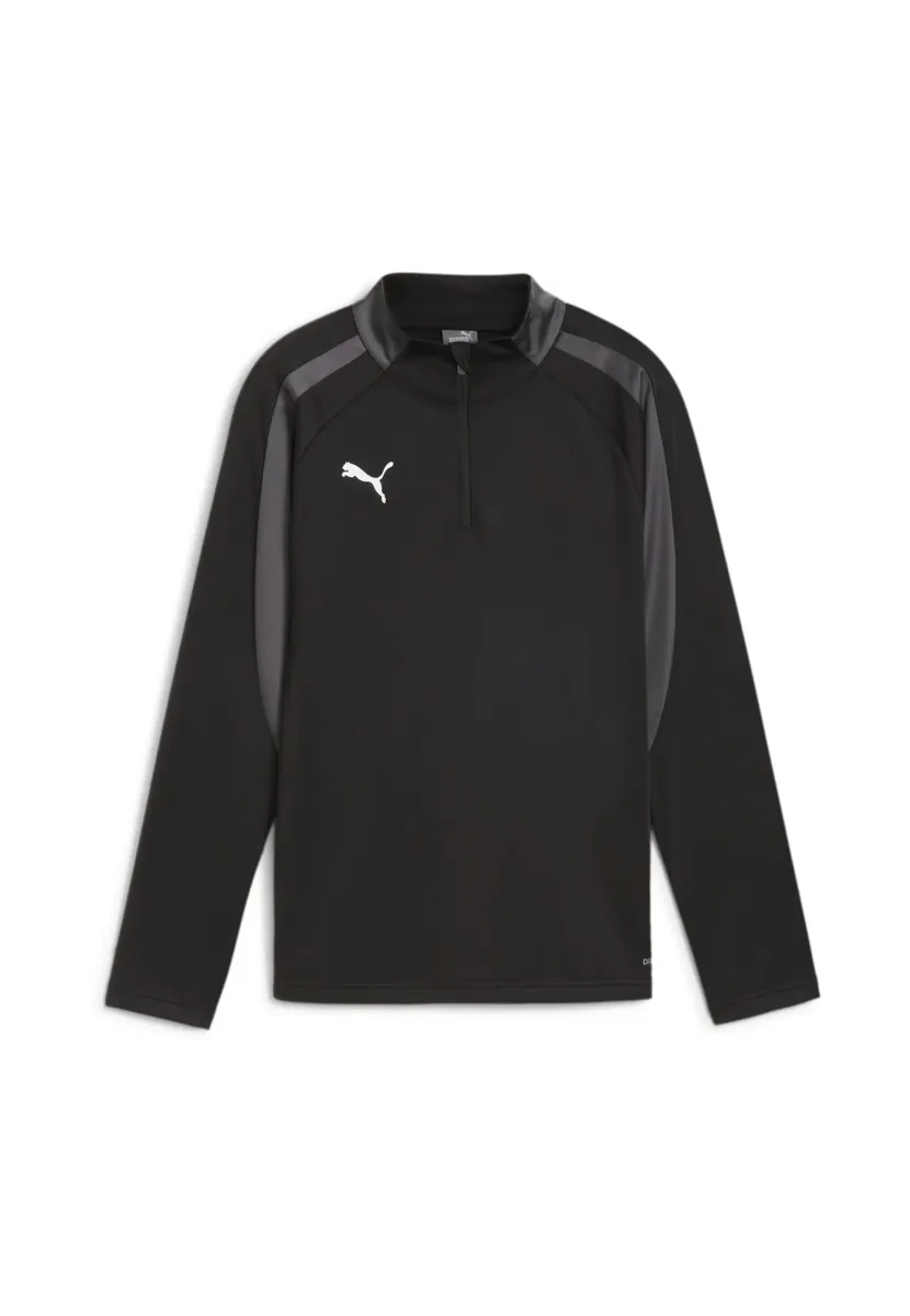 INDIVIDUALLIGA REISSVERSCHLUSS - Langarmshirt - black white shadow gray