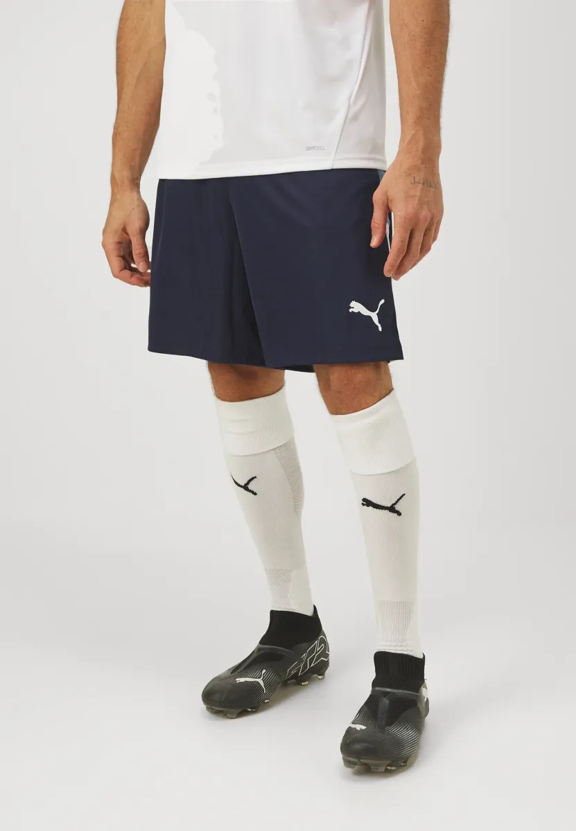INDIVIDUALLIGA TRAINING SHORTS OPEN POCKETS  - Kurze Sporthose - navy/white/zen blue