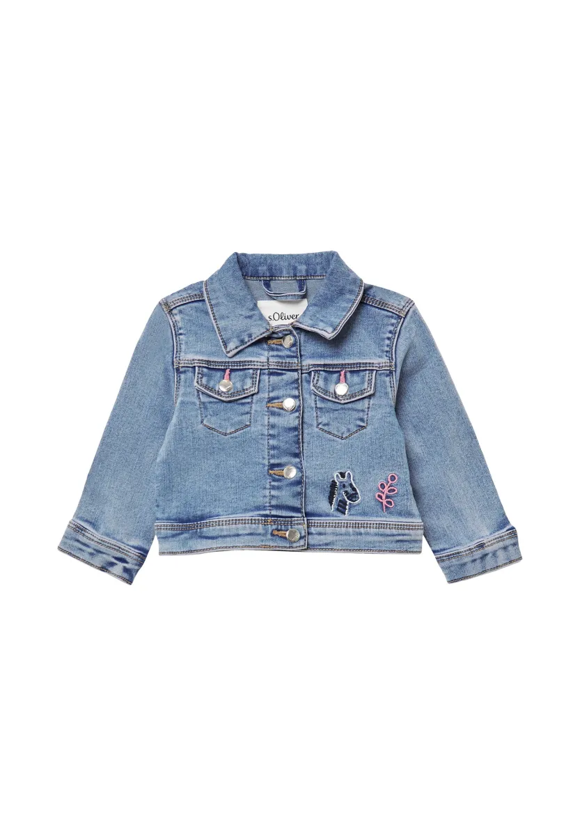 INDOOR - Jeansjacke - blau