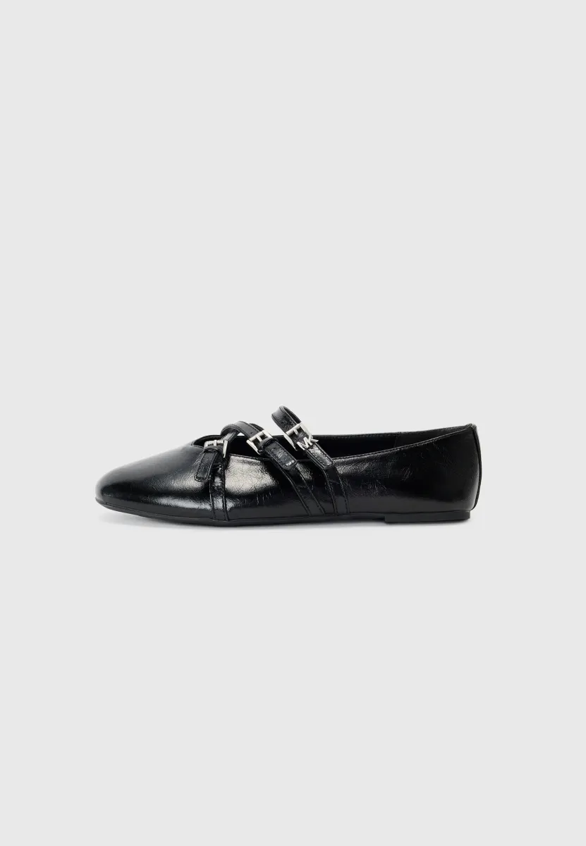 INDY FLEX - Klassischer Ballerina - black