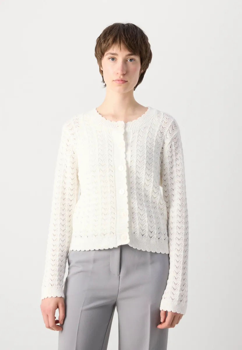 INEZ - Strickjacke - off white