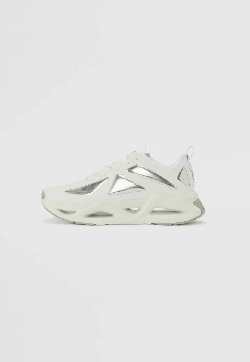 INFINITY MIRROR UNISEX - Sneaker low - white/silver