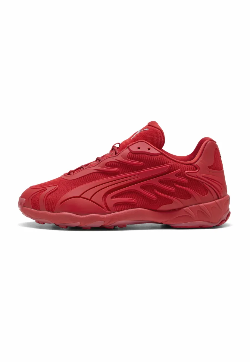 INHALE STREET  - Sneaker low - for all time red silver