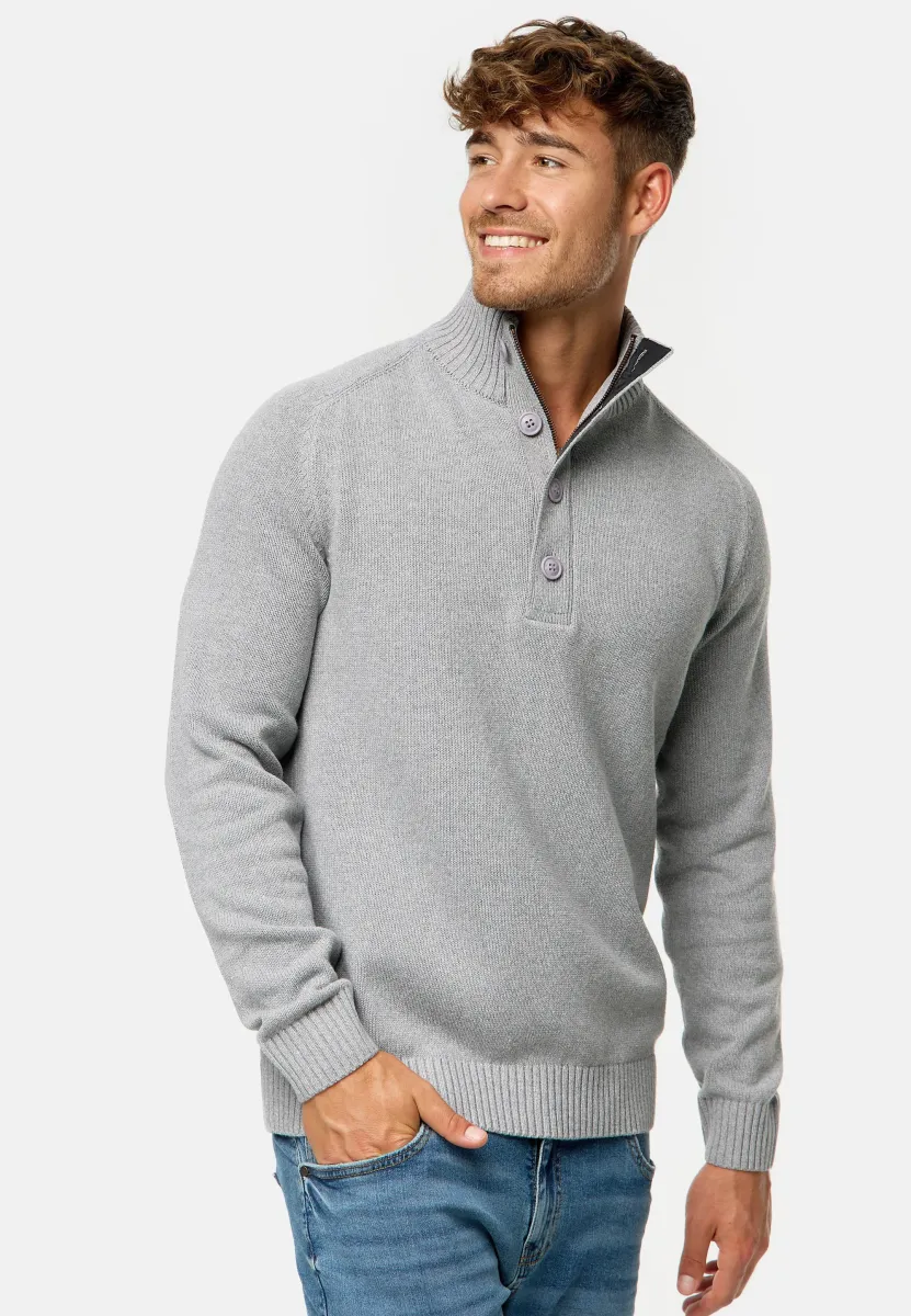 INISALU - Strickpullover - lt grey mix