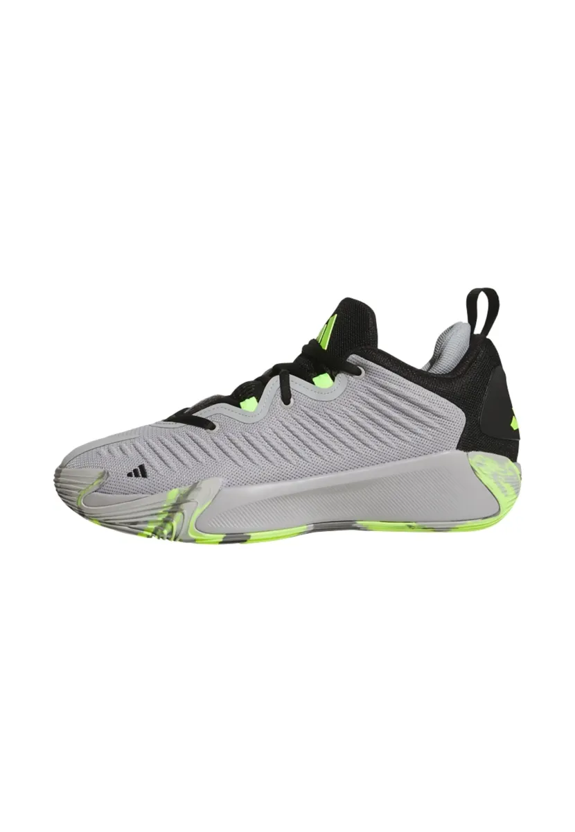 INITIATION - Basketballschuh - grey two   core black   lucid lemon