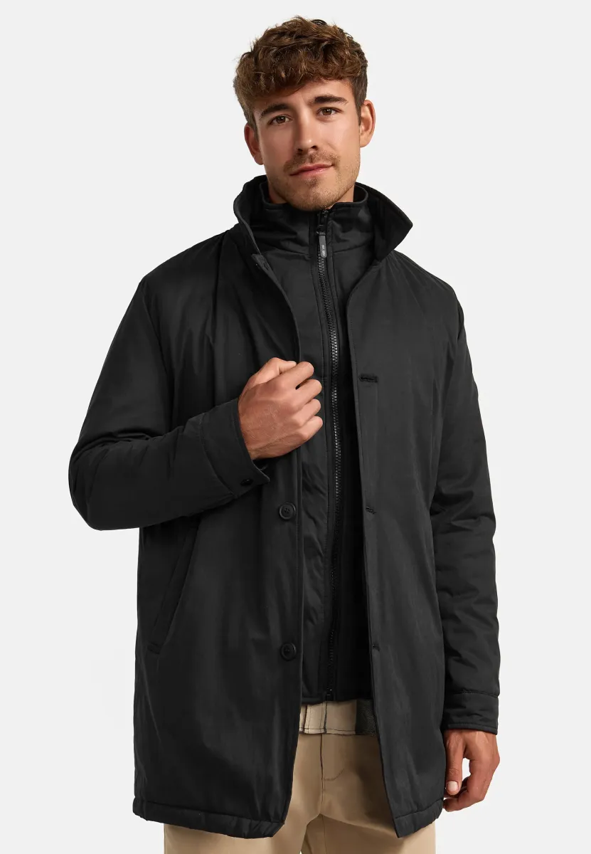 INOKLAHO - Wintermantel - black