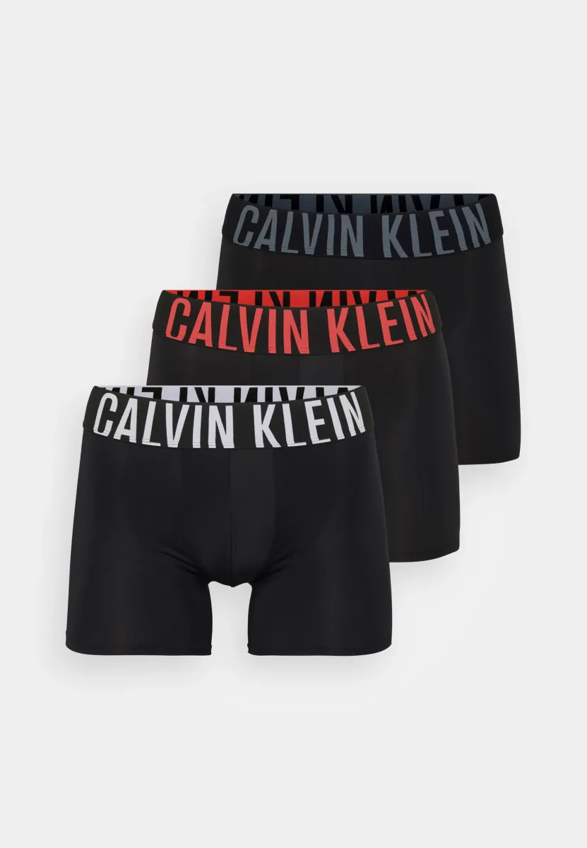 INTENSE POWER 3 PACK - Boxer Briefs - black/white/turbulence