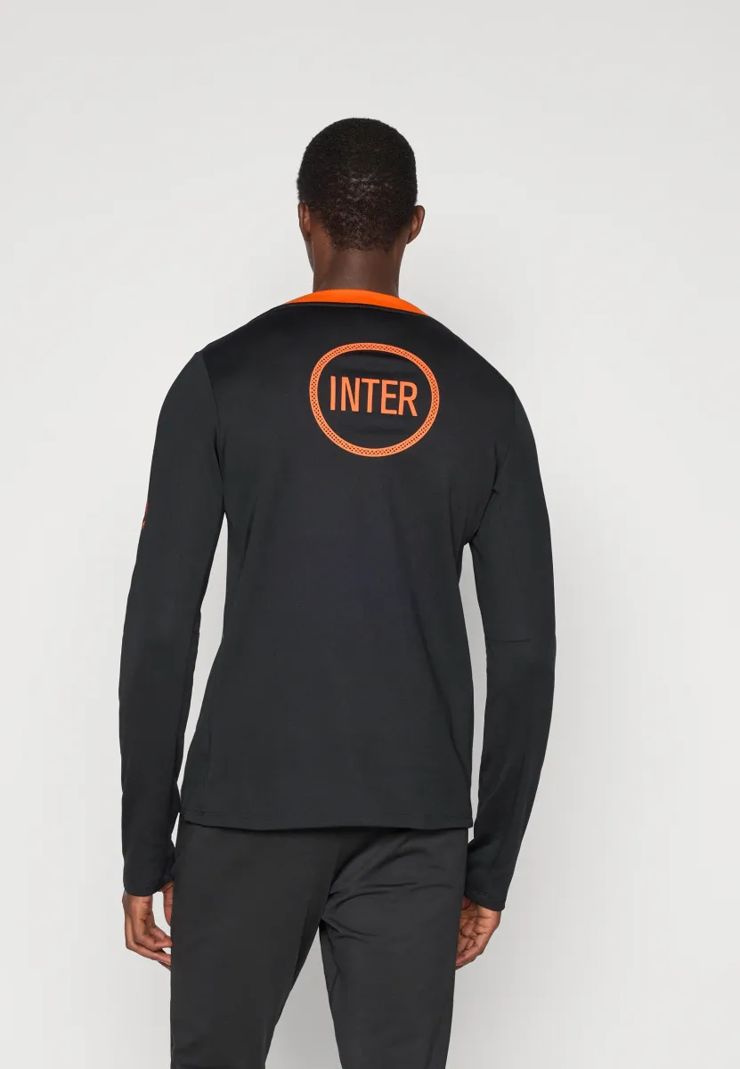 INTER - Langarmshirt - black/thunder blue/safety orange