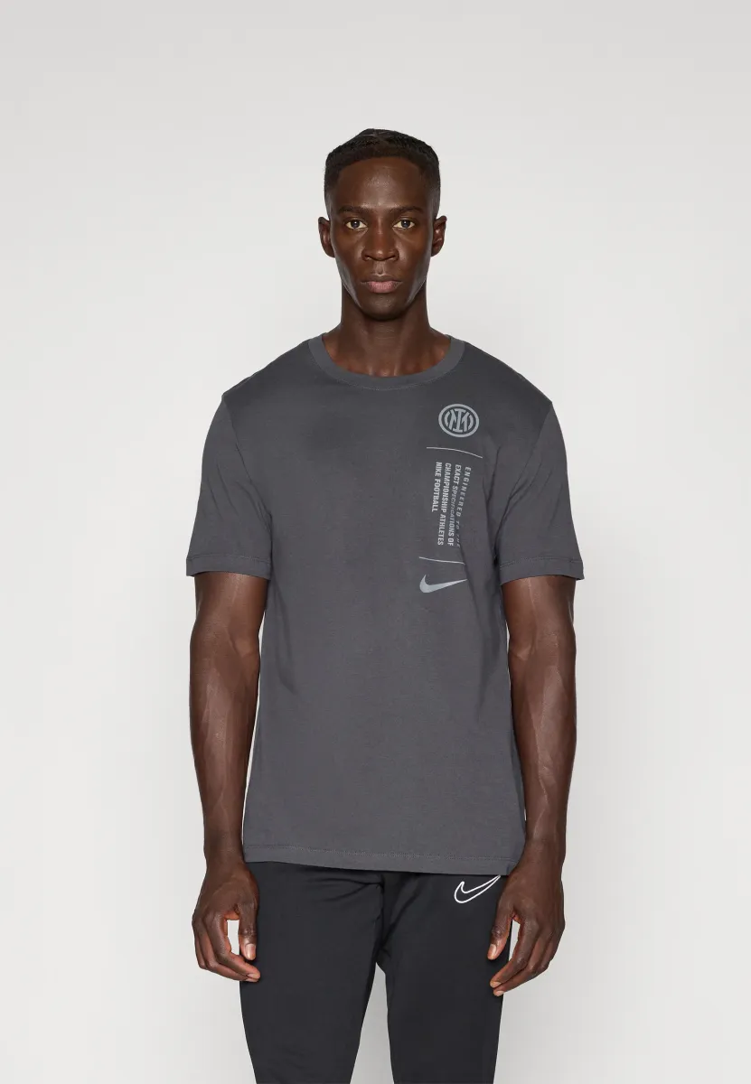 INTER M FOOTBALL TEE - Vereinsmannschaften - anthracite