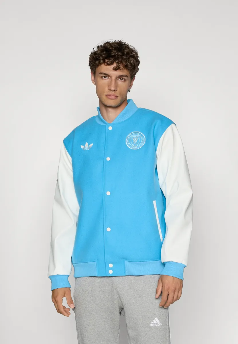 INTER MIAMI CF ORIGINALS VARSITY ANTHEM JACKET - Outdoorjacke - semi blue burst/white tint