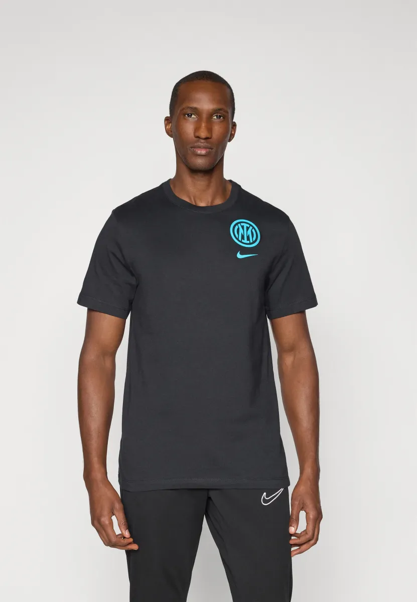 INTER MILAN CREST TEE - Vereinsmannschaften - black