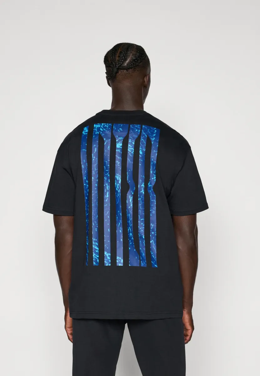 INTER MILAN PRINT TEE - Vereinsmannschaften - black