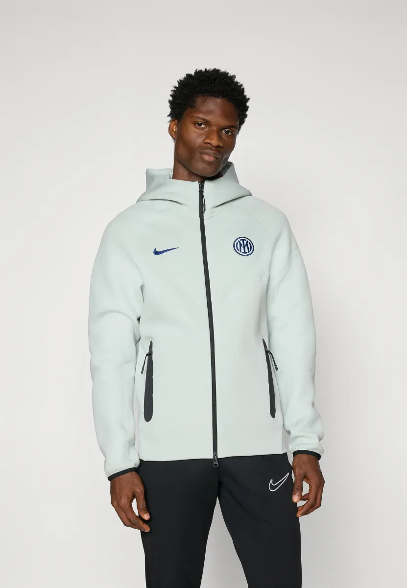 INTER MILAN TECH WINDRUNNER - Sweatjacke - grey haze/blue void