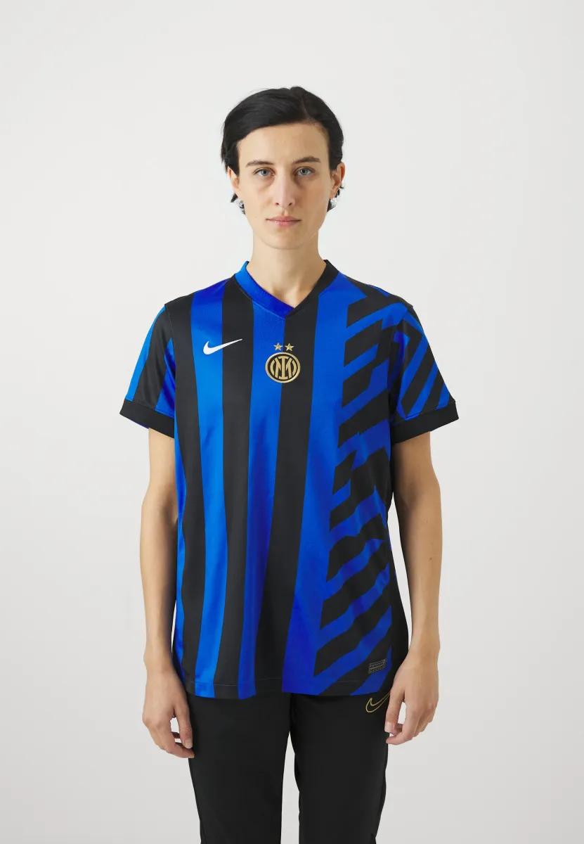 INTER NIKE STADIUM JERSEY SHORT SLEEVES HOME - Fußball-Trikot - lyon blue/black/white
