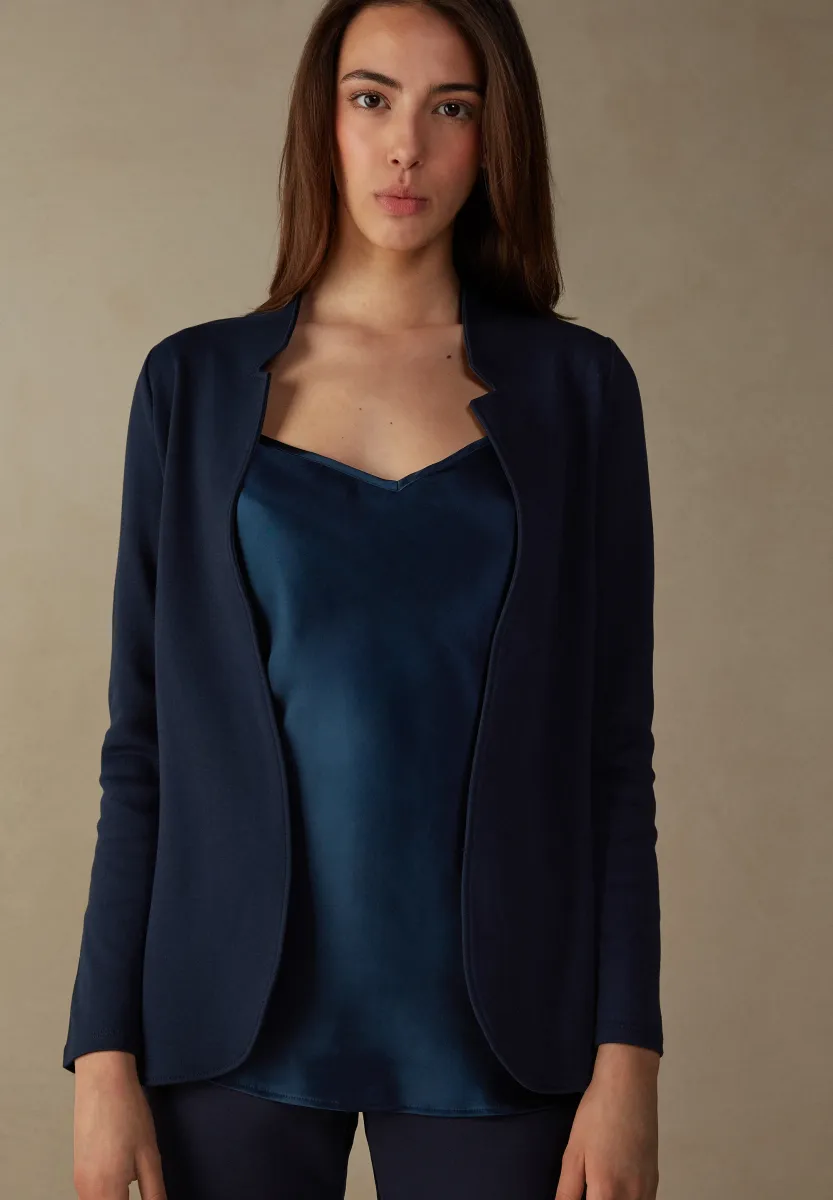 INTERLOCK - Strickjacke - deep blue