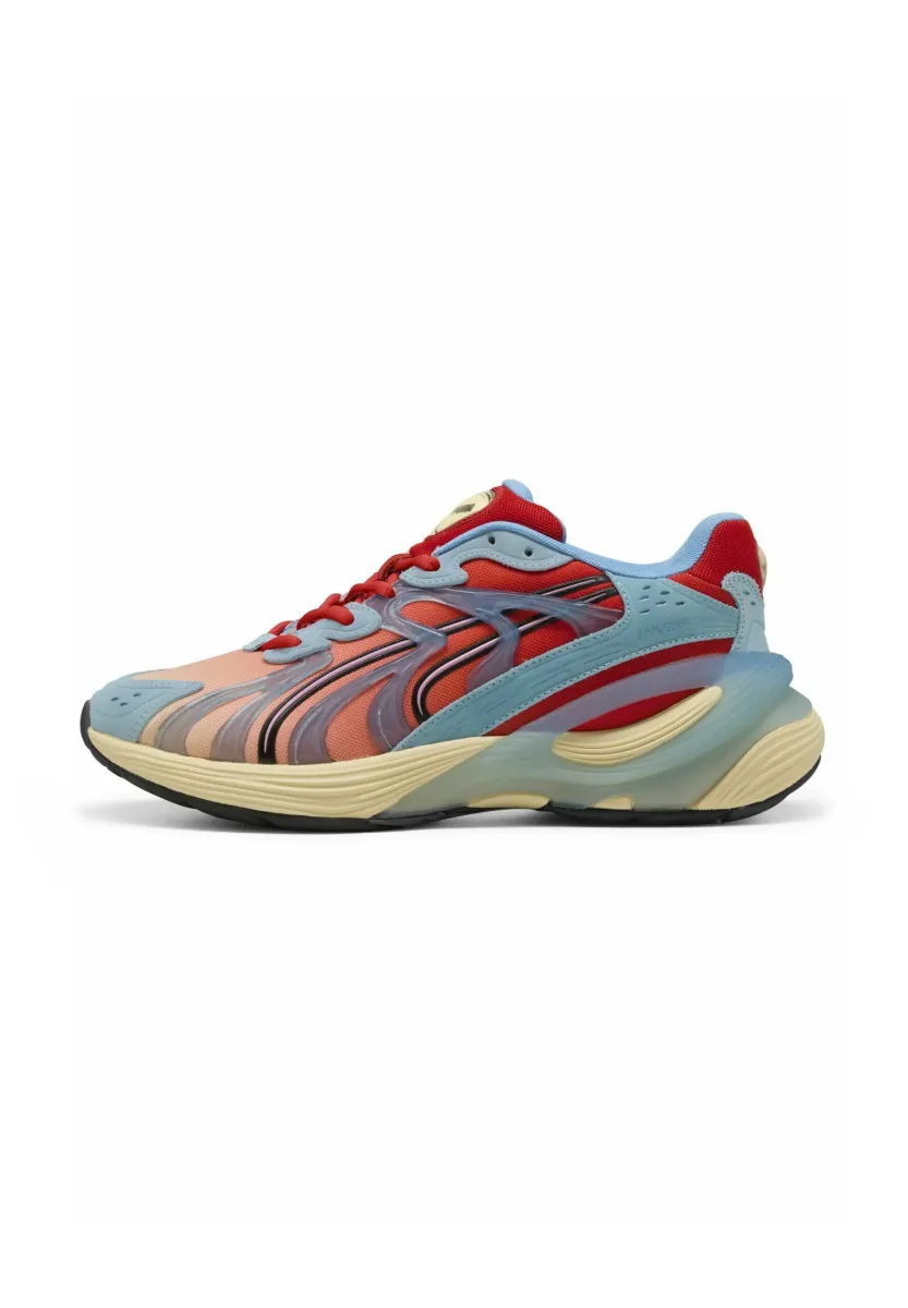INVERSE UNFILTERED SNEAKERS - Sneaker low - creamy vanilla/for all time red/team light blue