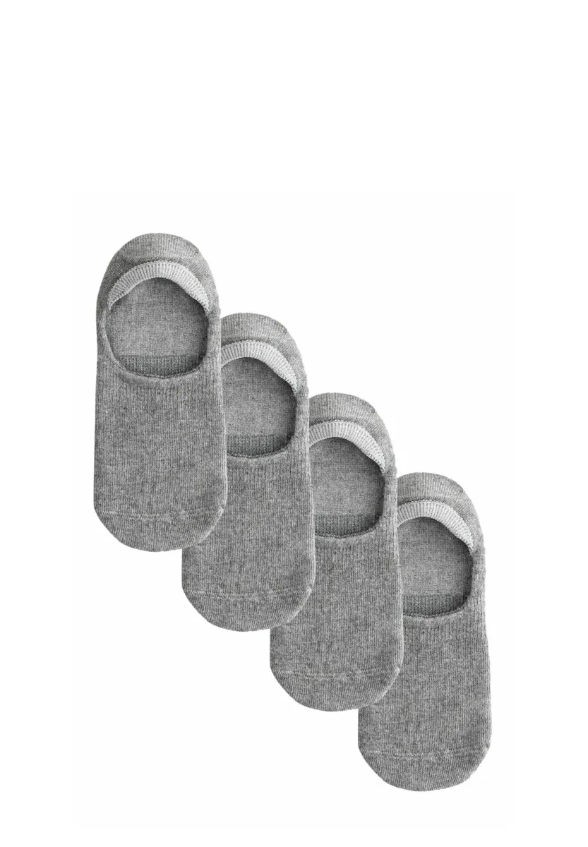INVISIBLE 4 PACK  - Füßlinge - grey