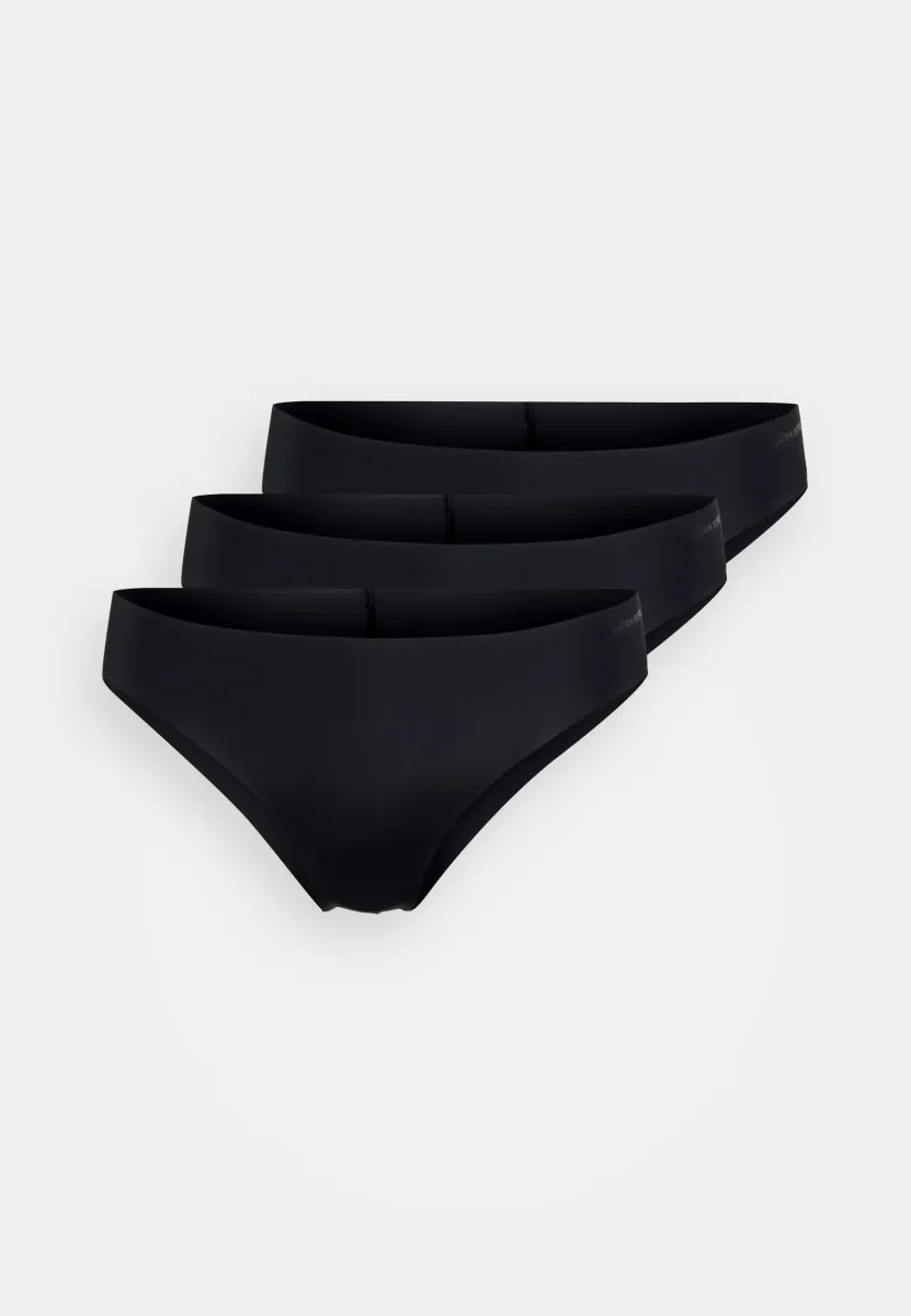 INVISIBLE BRIEF 3 PACK - Slip - black