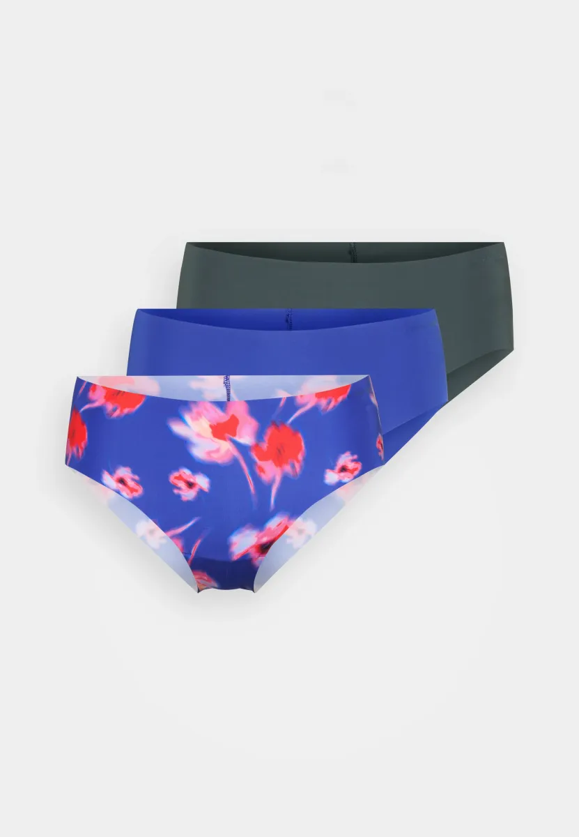 INVISIBLE HIPSTER 3 PACK - Slip - blue/olive/multi-coloured