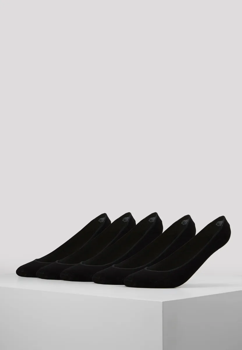 INVISIBLE SOCKS 5 PACK - Füßlinge - black