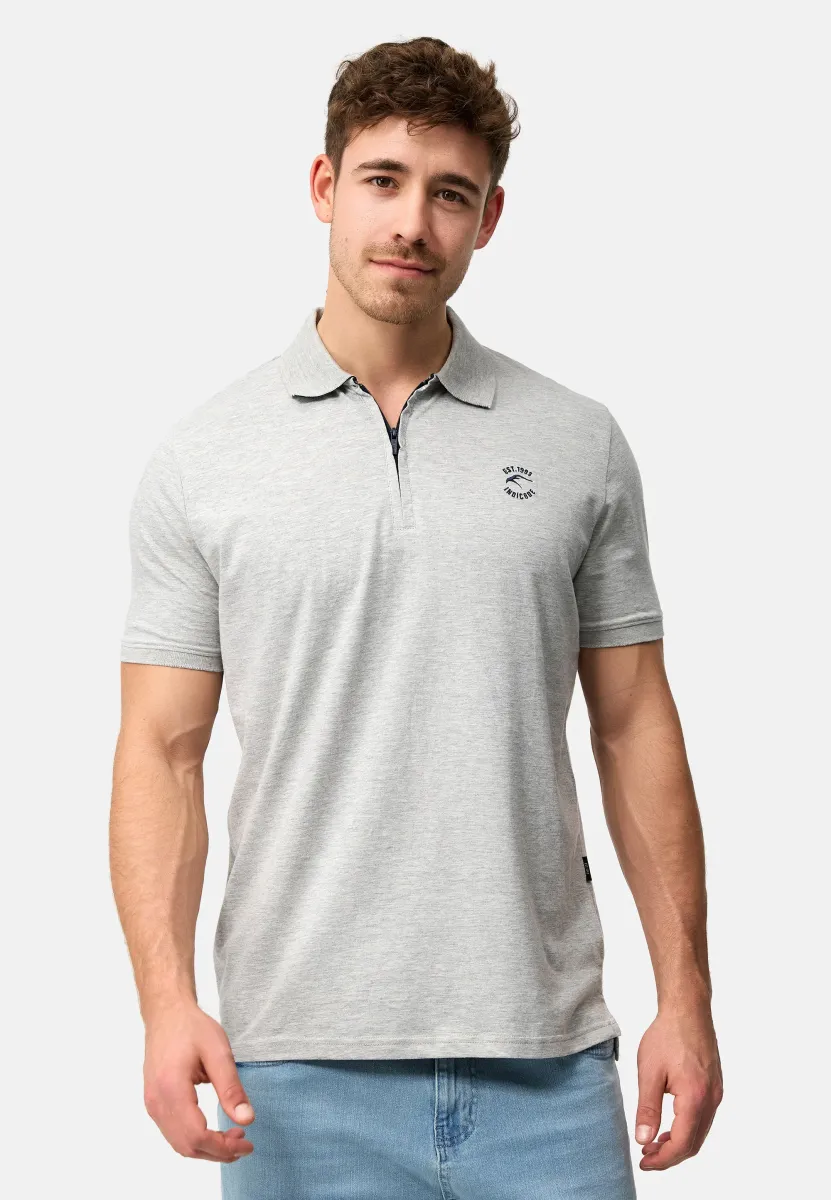 INYONAH - Poloshirt - lt grey mix