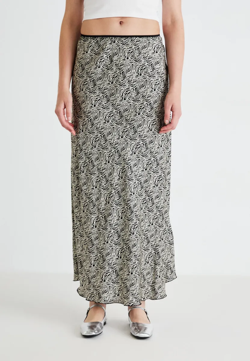 IRIDA SKIRT - Maxirock - fog abstract