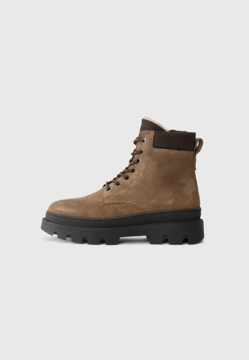 ISAK - Schnürstiefelette - sand