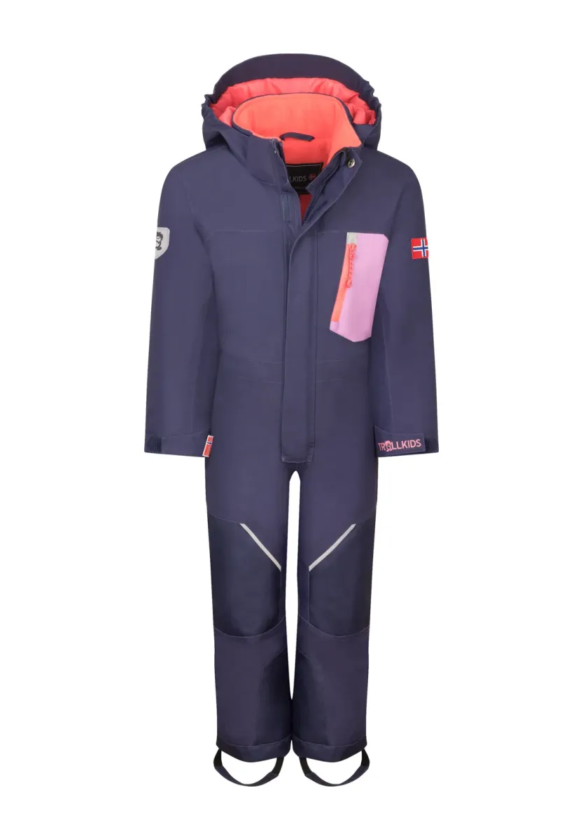 ISFJORD - Schneeanzug - deep violet/light violet/coral pink