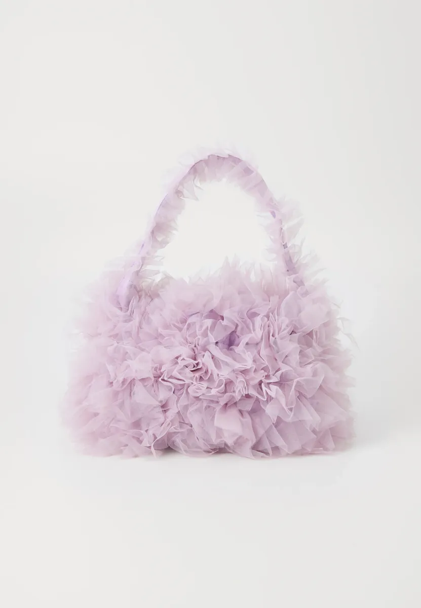 ISLA RUFFLE BAG - Handtasche - lilac